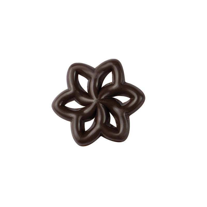 V60017 Chocolate filigree flower