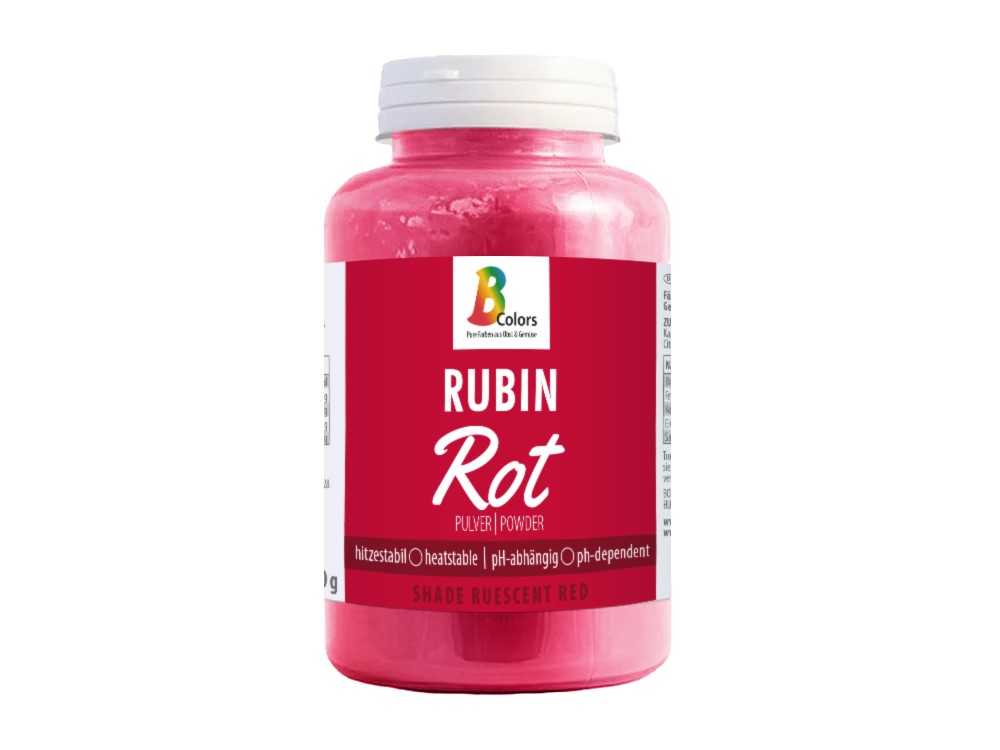 V80691 Powder tin ruby red 120g