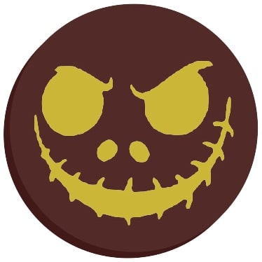 V40020 Halloween scary face
