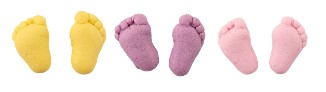 V20037 Baby feet set
