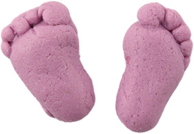 20037_2 Baby feet set