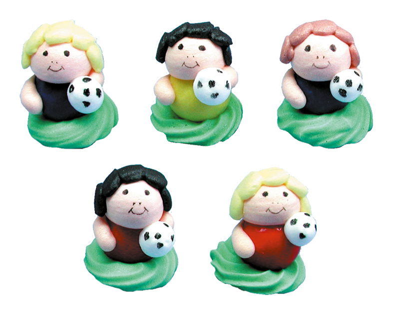 V20328 Footballer with chewing gum