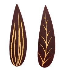 V48921 Chocolate leaves
