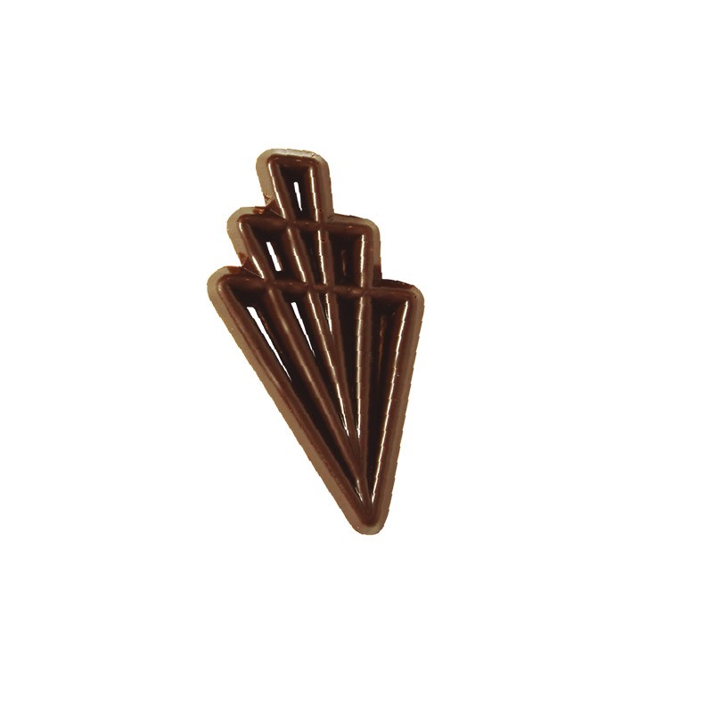 V60015 Chocolate filigree fan