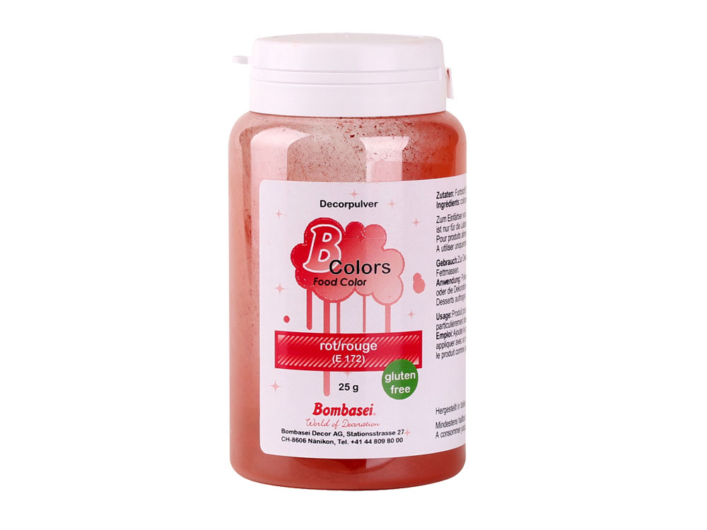 V80615 Colour 25 g red