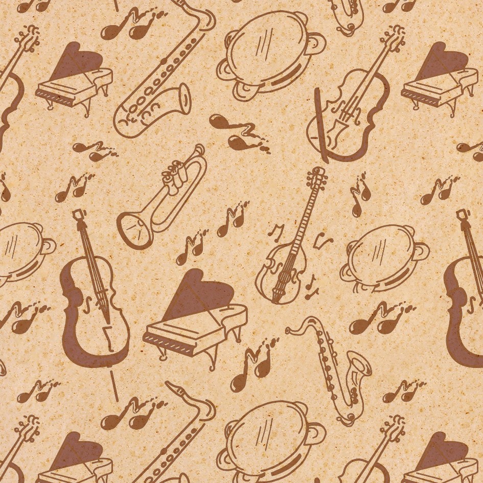V80864 Baking foil music