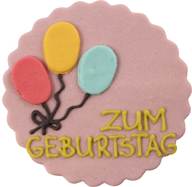 V12987 Birthday balloons sign