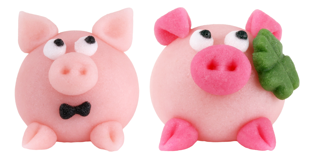 V30307 Lucky piggy set of 2