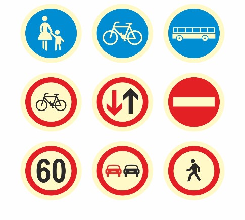 41001_1 Chocolate traffic sign