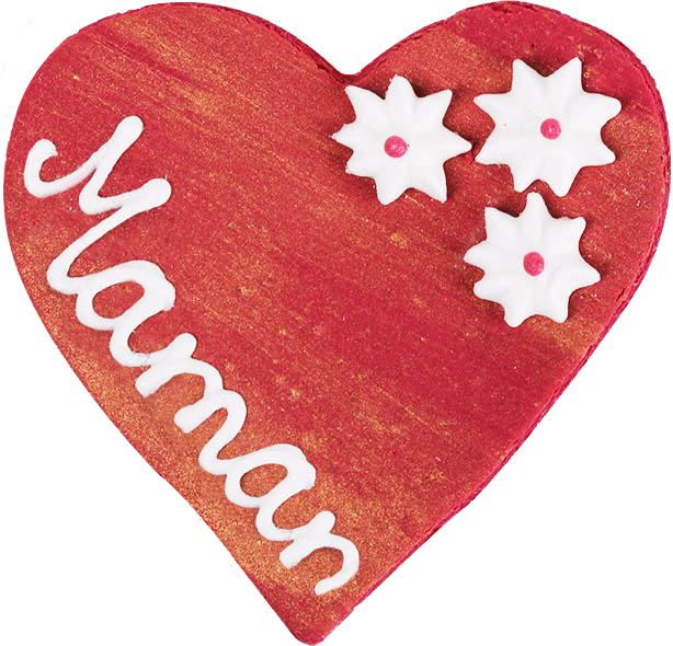 V12938 Fondant Heart Maman