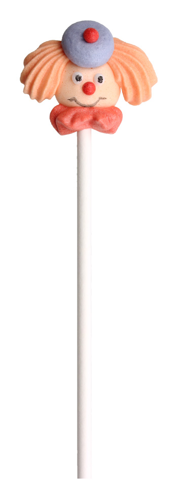 20390_3 Clown head on a stick