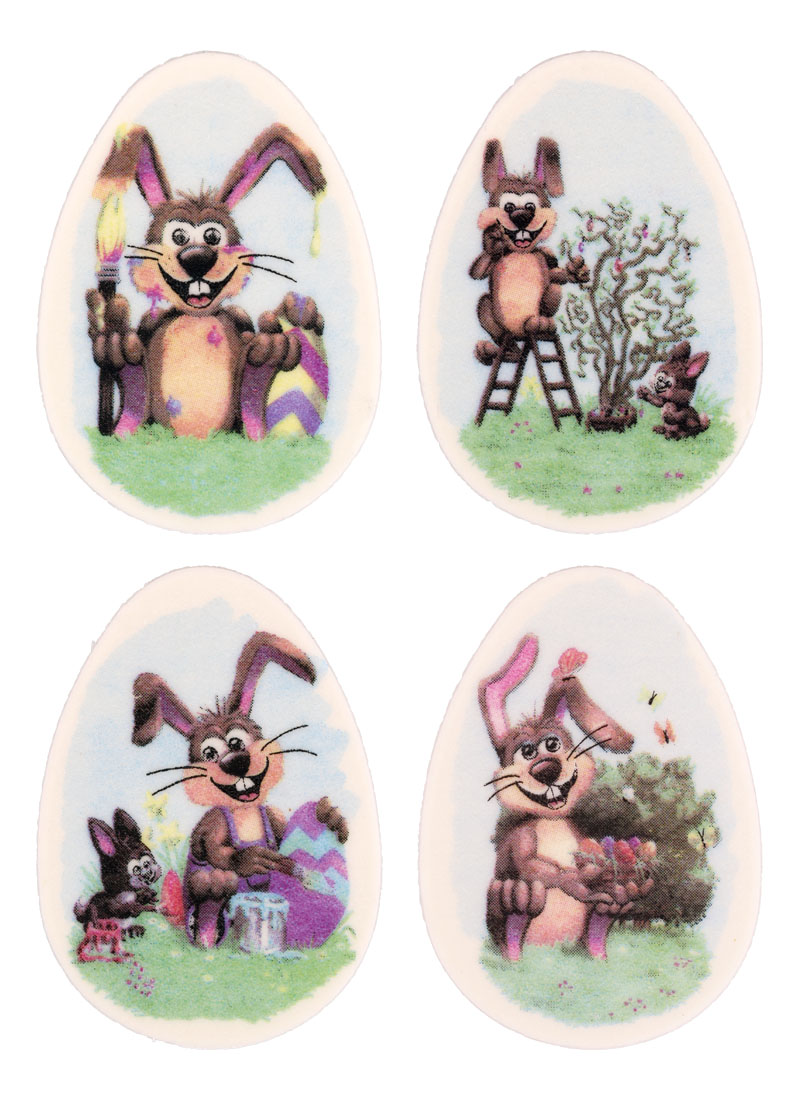 V13704 Easter egg Easter bunny