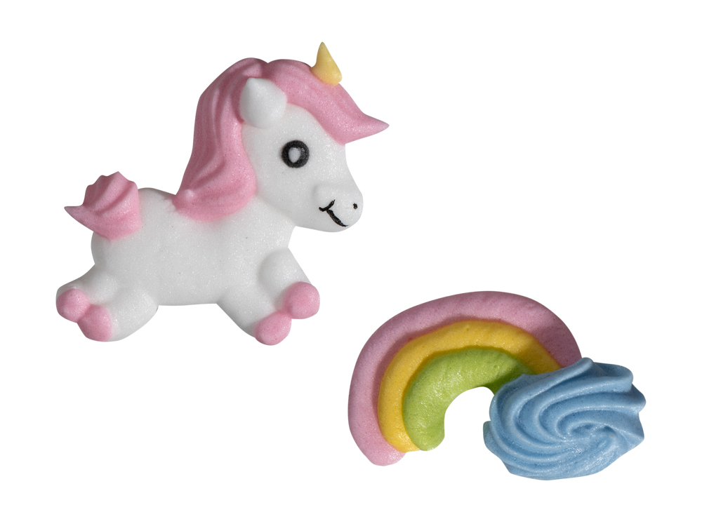 V20630 Unicorn set pink white
