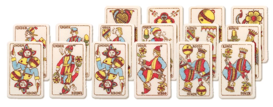 V18460 Jass cards German (AZO)