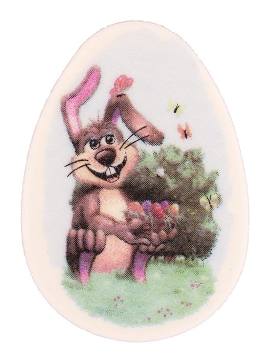 13704_4 Easter egg Easter bunny