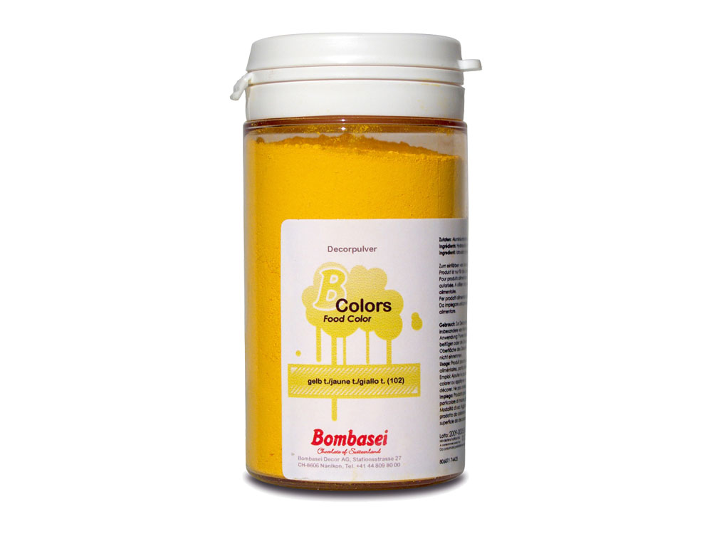 V80607 Colour 25 g yellow E102