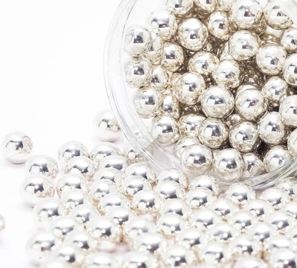 V50035 Chocolate balls silver 2.2 kg