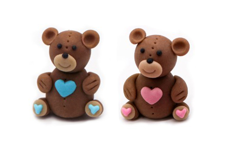 V30398 Bear set light brown