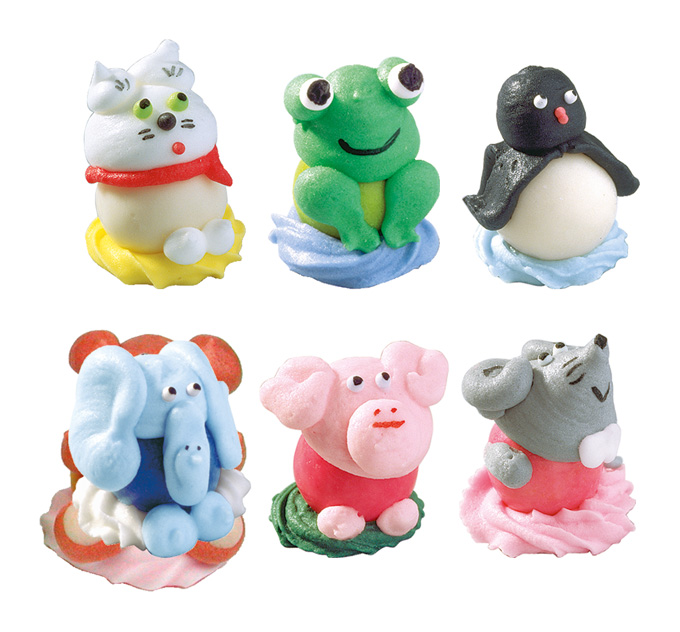 V20321 Animals with a chewing gum belly