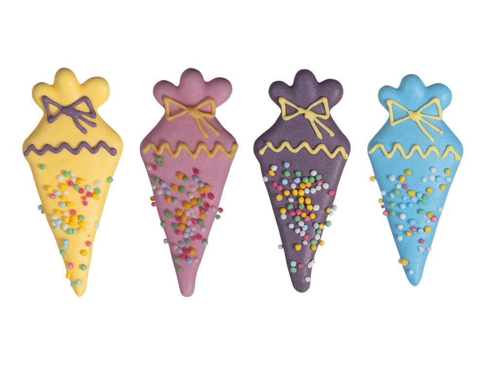 V20714.1 Naturally coloured school cones